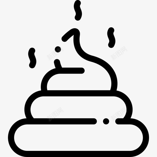 大便宠物34直系图标svg_新图网 https://ixintu.com 大便 宠物 直系