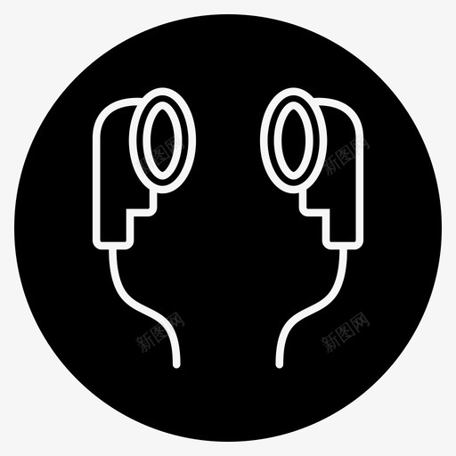 耳麦电话通讯设备1轮廓减去正面图标svg_新图网 https://ixintu.com 减去 正面 电话 耳麦 轮廓 通讯设备