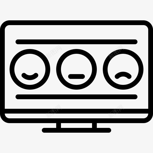 反馈表绝对计算机图标svg_新图网 https://ixintu.com 反馈表 绝对 肯定 计算机 评分 调查