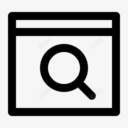 搜索引擎查找玻璃图标svg_新图网 https://ixintu.com 优化 大纲 搜索引擎 放大镜 查找 玻璃