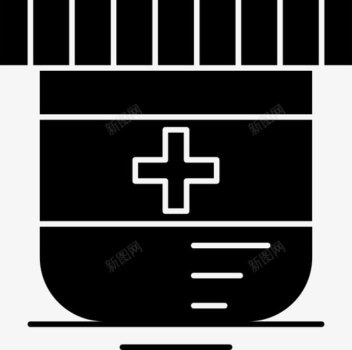 医疗医院医药图标svg_新图网 https://ixintu.com 保健 加上 医疗 医药 医院 固体