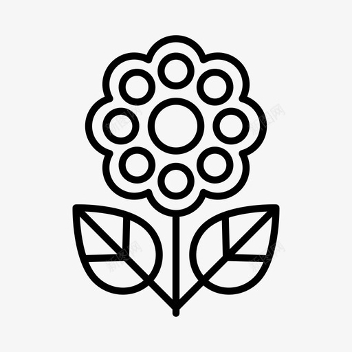 花花匠花艺图标svg_新图网 https://ixintu.com 春天 花匠 花园 花艺