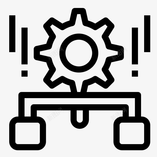 配置装备管理图标svg_新图网 https://ixintu.com 任务 共享 管理 装备 设置 配置 项目管理
