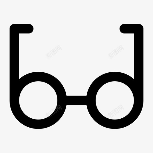眼镜商务视觉图标svg_新图网 https://ixintu.com 商务 多媒体概要 眼镜 视觉