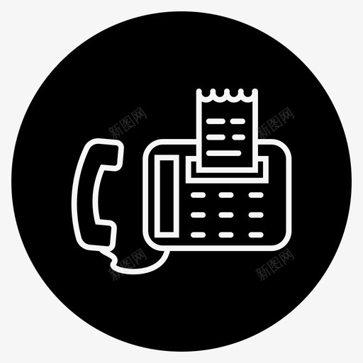 传真机通信设备1轮廓减去正面图标svg_新图网 https://ixintu.com 传真机 减去 正面 轮廓 通信设备