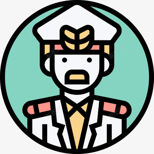 飞行员职业化身1线性颜色图标svg_新图网 https://ixintu.com 化身 线性 职业 职业化 颜色 飞行员