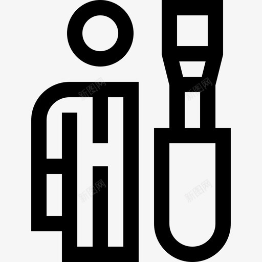 工具人力资源61线性图标svg_新图网 https://ixintu.com 人力资源 工具 线性