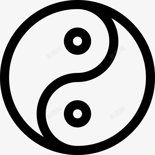 阴阳印度16岁直系图标svg_新图网 https://ixintu.com 印度16岁 直系 阴阳