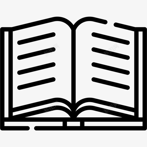 书大学15线性图标svg_新图网 https://ixintu.com 大学 线性