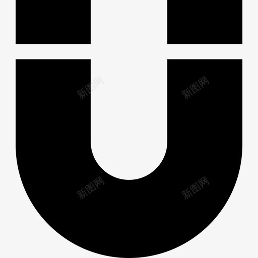 磁铁治疗8填充图标svg_新图网 https://ixintu.com 填充 治疗 磁铁