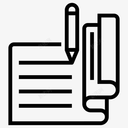 原型博客写作蓝图图标svg_新图网 https://ixintu.com 博客写作 原型 用户界面图标 界面界面 线框 草图 蓝图