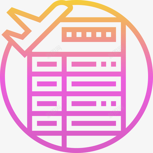 航班信息101机场梯度图标svg_新图网 https://ixintu.com 信息 机场 梯度 航班