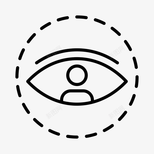 隐私安全社交图标svg_新图网 https://ixintu.com 媒体 安全 用户 社交 隐私