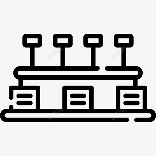 澳大利亚体育场10号直线图标svg_新图网 https://ixintu.com 10号 体育场 澳大利亚 直线