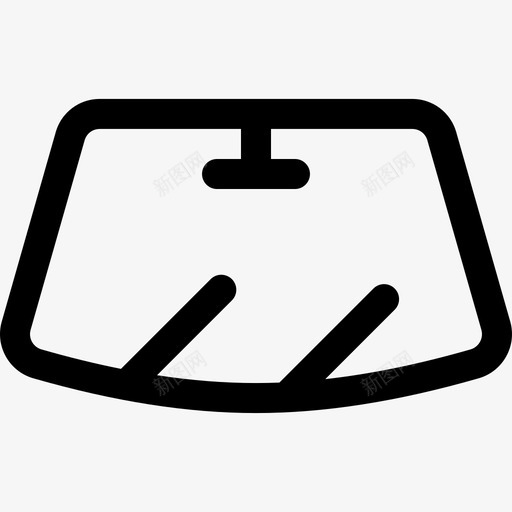 挡风玻璃汽车修理16线性图标svg_新图网 https://ixintu.com 挡风 汽车修理 玻璃 线性