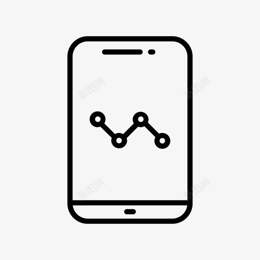 分析电话商务营销图标svg_新图网 https://ixintu.com 分析 商务 电话 移动 营销 行动