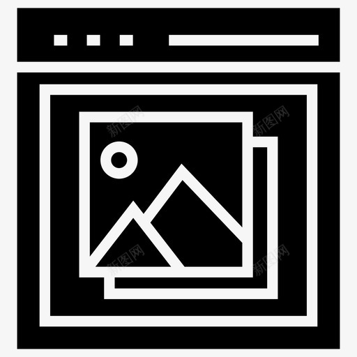 库网页网页登陆图标svg_新图网 https://ixintu.com 图片库 网页图片 网页登陆