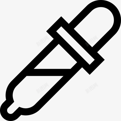 替代线性移液管22图标svg_新图网 https://ixintu.com 替代线性移液管22