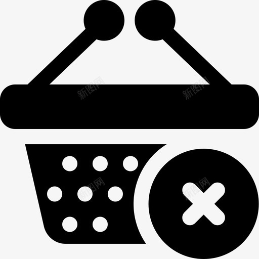 从购物车中移除电子商务140已填充图标svg_新图网 https://ixintu.com 从购物车中移除 已填充 电子商务140