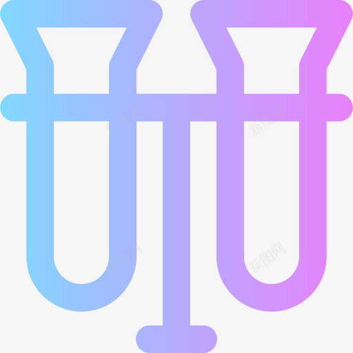 实验室线性梯度试管图标svg_新图网 https://ixintu.com 实验室 梯度 线性 试管