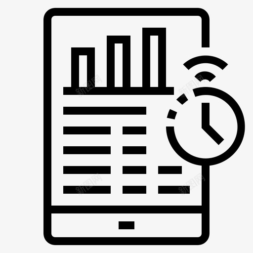 超连接和实时监控操作图标svg_新图网 https://ixintu.com 技术中断 操作 监控 超连接和实时