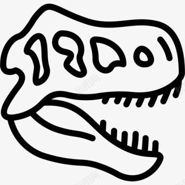 霸王龙侏罗纪直系图标图标
