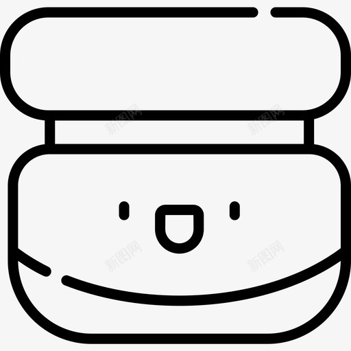 化妆化妆8直线型图标svg_新图网 https://ixintu.com 化妆 直线 线型
