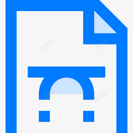 文件文件类型13蓝色图标svg_新图网 https://ixintu.com 文件 类型 蓝色