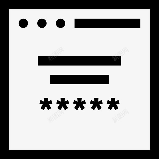 网站保护和安全13线性图标svg_新图网 https://ixintu.com 保护和安全13 线性 网站