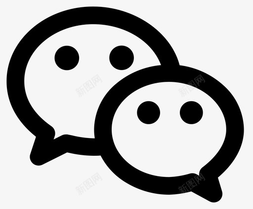 微信0svg_新图网 https://ixintu.com 微信0