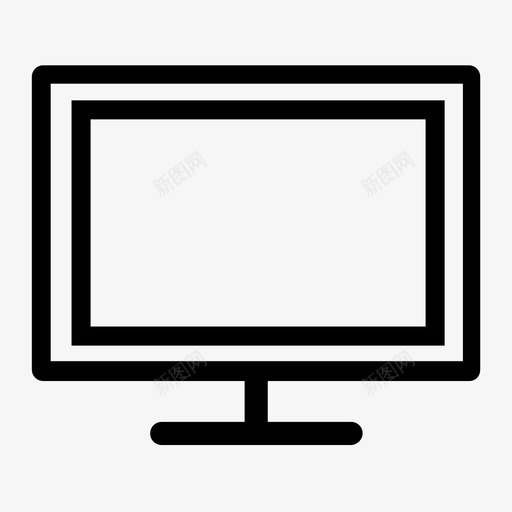 智能电视svg_新图网 https://ixintu.com 智能电视