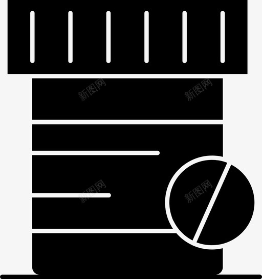 医疗医院药品图标svg_新图网 https://ixintu.com 医疗 医疗保健固体 医院 片剂 药品