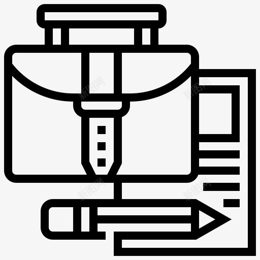 包公文包商务图标svg_新图网 https://ixintu.com 信息 公文包 司法 商务 文件 法律 热线