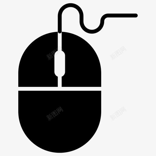 鼠标通信设备1轮廓减去正面图标svg_新图网 https://ixintu.com 减去 正面 轮廓 通信设备 鼠标