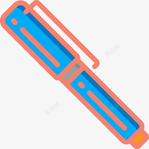钢笔文具60线颜色图标svg_新图网 https://ixintu.com 文具60 线颜色 钢笔