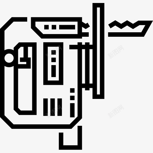 夹具工具箱6线性图标svg_新图网 https://ixintu.com 夹具 工具箱6 线性