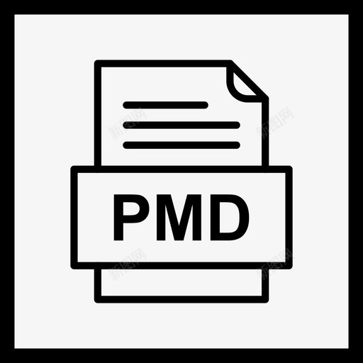 pmd文件文档图标文件类型格式svg_新图网 https://ixintu.com 41种 pmd 图标 文件 文档 格式 类型