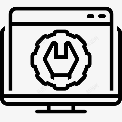 网页优化定制开发图标svg_新图网 https://ixintu.com 优化 定制 开发 网站 网页