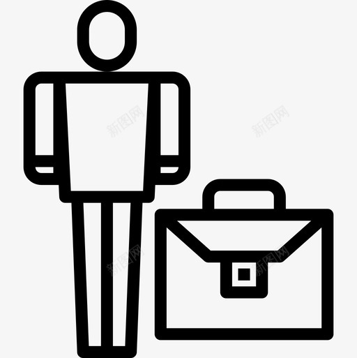 商人商业合作直系图标svg_新图网 https://ixintu.com 合作 商业 商人 直系