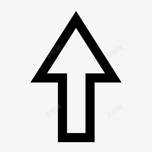 箭头箭头方向箭头顶部图标svg_新图网 https://ixintu.com 方向 箭头 顶部