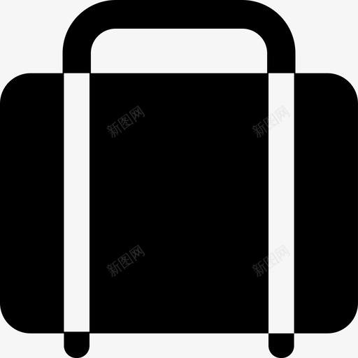 拉行李svg_新图网 https://ixintu.com 拉行李