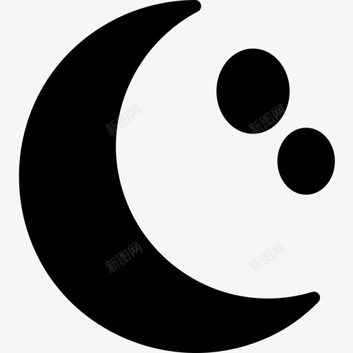 夜间模式移动接口2填充图标svg_新图网 https://ixintu.com 填充 夜间 接口 模式 移动