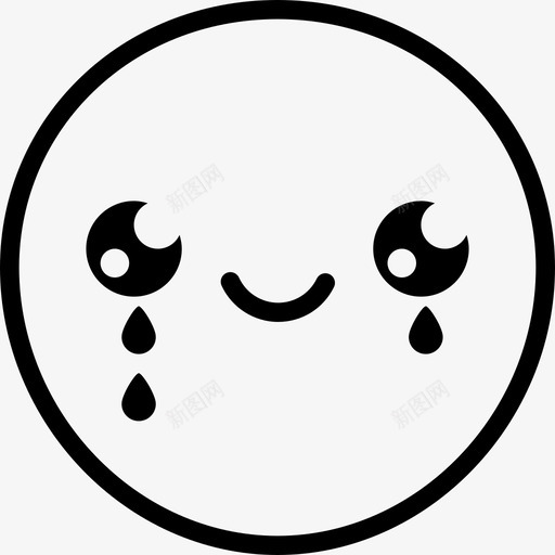 哭经典直系图标svg_新图网 https://ixintu.com 哭 直系 经典
