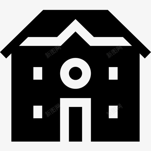 房子房地产166已满图标svg_新图网 https://ixintu.com 已满 房地产166 房子