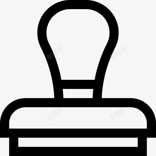 橡皮图章工作场所19直线图标svg_新图网 https://ixintu.com 场所 工作 工作场 橡皮图章 直线