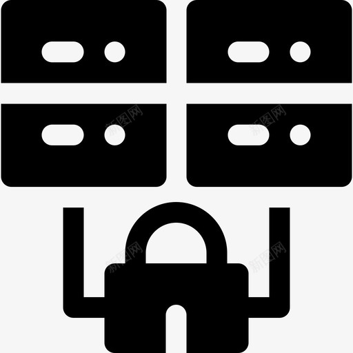 服务器网络犯罪2已填充图标svg_新图网 https://ixintu.com 已填充 服务器 网络犯罪2