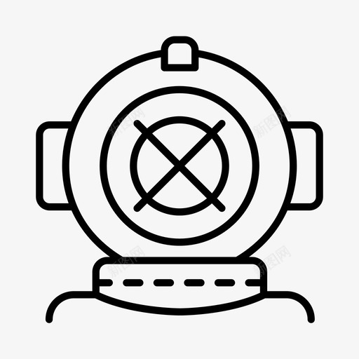 复古水肺潜水员海洋海军蓝图标svg_新图网 https://ixintu.com 复古水肺潜水员 海军 海军蓝 海洋 潜水服 航海