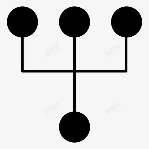网络连接互联网图标svg_新图网 https://ixintu.com 互联网 内容 可靠 网络 连接