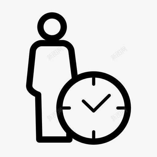 配置文件业务管理图标svg_新图网 https://ixintu.com 业务 时间 用户 管理 配置文件