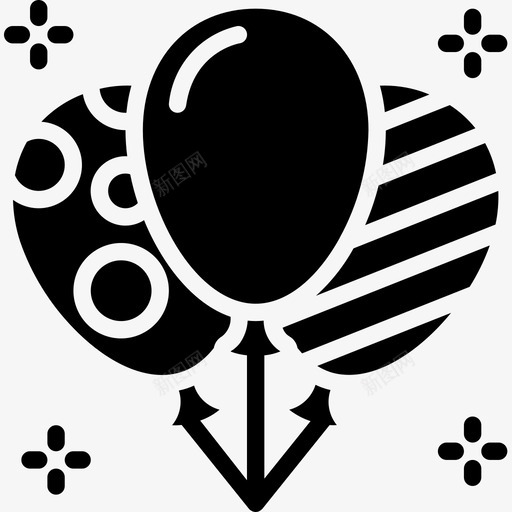 气球嘉年华20加油图标svg_新图网 https://ixintu.com 加油 嘉年华 气球